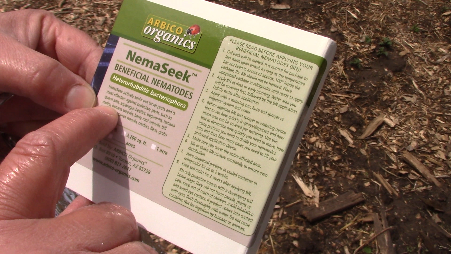 We're Fighting Grubs With Nematodes